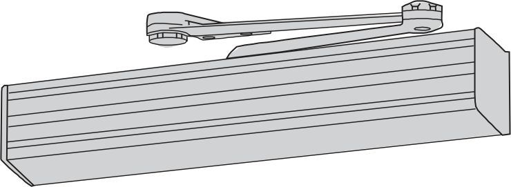 4840 Series - Parallel Arm (Push Side) Mounting